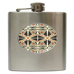 Abstract Geometric Design    Hip Flask (6 Oz) by Eskimos