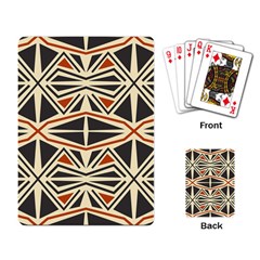 Abstract Geometric Design    Playing Cards Single Design (rectangle) by Eskimos