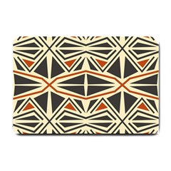 Abstract Geometric Design    Small Doormat  by Eskimos