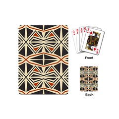 Abstract Geometric Design    Playing Cards Single Design (mini) by Eskimos