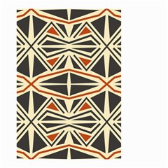 Abstract Geometric Design    Small Garden Flag (two Sides) by Eskimos