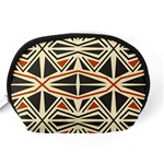 Abstract geometric design    Accessory Pouch (Medium) Back