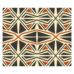 Abstract Geometric Design    Double Sided Flano Blanket (small)  by Eskimos