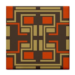 Abstract Geometric Design    Tile Coaster by Eskimos