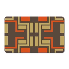 Abstract Geometric Design    Magnet (rectangular) by Eskimos