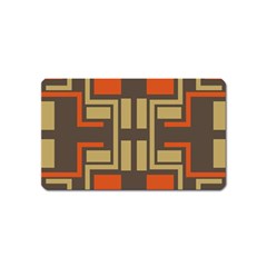 Abstract Geometric Design    Magnet (name Card) by Eskimos