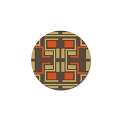 Abstract Geometric Design    Golf Ball Marker by Eskimos