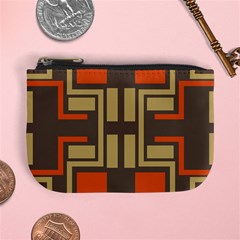 Abstract Geometric Design    Mini Coin Purse by Eskimos