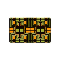 Abstract Geometric Design    Magnet (name Card) by Eskimos