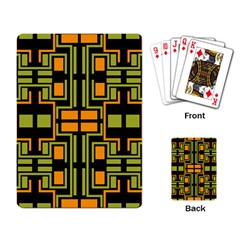 Abstract Geometric Design    Playing Cards Single Design (rectangle) by Eskimos