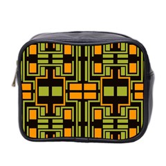 Abstract Geometric Design    Mini Toiletries Bag (two Sides) by Eskimos