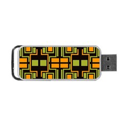 Abstract Geometric Design    Portable Usb Flash (one Side) by Eskimos