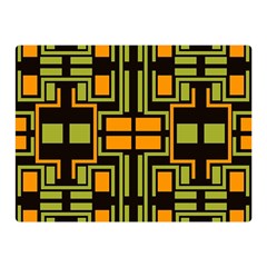 Abstract Geometric Design    Double Sided Flano Blanket (mini)  by Eskimos