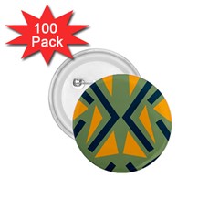 Abstract geometric design    1.75  Buttons (100 pack) 