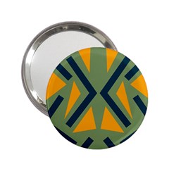 Abstract geometric design    2.25  Handbag Mirrors