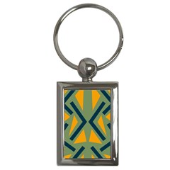 Abstract geometric design    Key Chain (Rectangle)