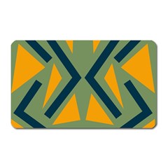 Abstract geometric design    Magnet (Rectangular)