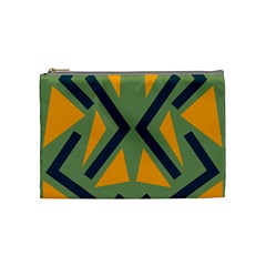 Abstract geometric design    Cosmetic Bag (Medium)