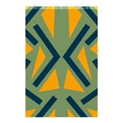 Abstract geometric design    Shower Curtain 48  x 72  (Small) 