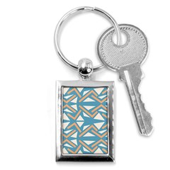 Abstract Geometric Design    Key Chain (rectangle) by Eskimos