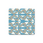 Abstract geometric design    Square Magnet Front