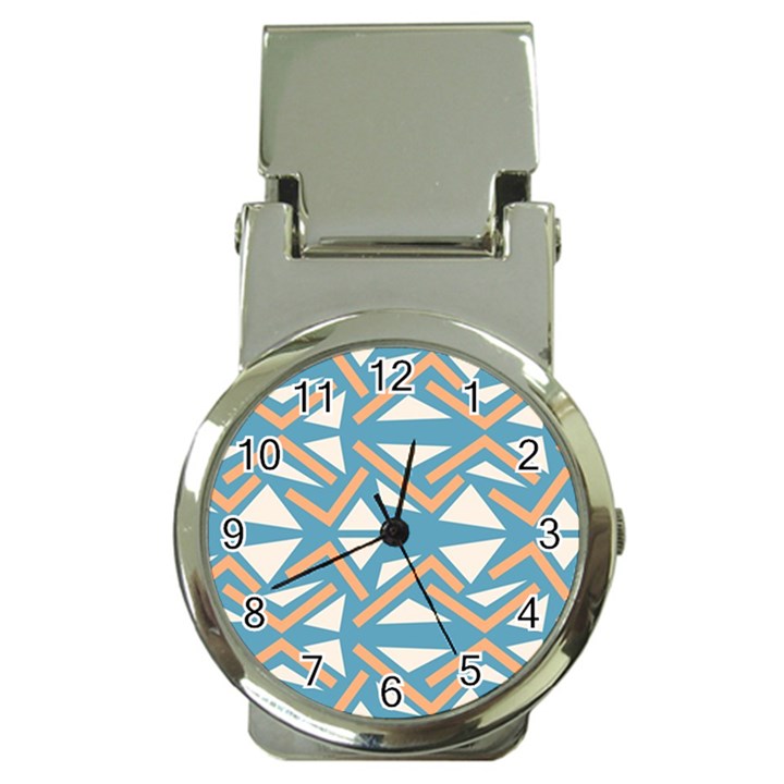 Abstract geometric design    Money Clip Watches