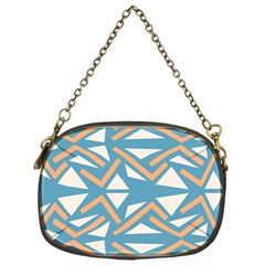 Abstract Geometric Design    Chain Purse (one Side) by Eskimos