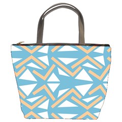 Abstract Geometric Design    Bucket Bag by Eskimos