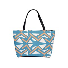 Abstract Geometric Design    Classic Shoulder Handbag by Eskimos