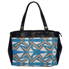 Abstract Geometric Design    Oversize Office Handbag by Eskimos