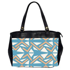 Abstract Geometric Design    Oversize Office Handbag (2 Sides) by Eskimos