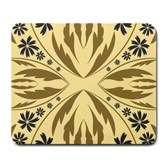 Folk Flowers Print Floral Pattern Ethnic Art Large Mousepads by Eskimos