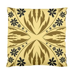 Folk Flowers Print Floral Pattern Ethnic Art Standard Cushion Case (one Side) by Eskimos