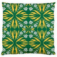 Folk Flowers Print Floral Pattern Ethnic Art Standard Flano Cushion Case (two Sides) by Eskimos