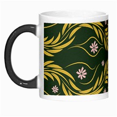 Folk Flowers Print Floral Pattern Ethnic Art Morph Mug by Eskimos