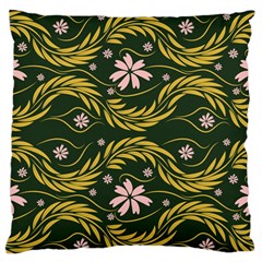 Folk Flowers Print Floral Pattern Ethnic Art Standard Flano Cushion Case (two Sides) by Eskimos