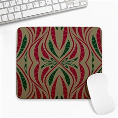 Folk Flowers Print Floral Pattern Ethnic Art Large Mousepads by Eskimos