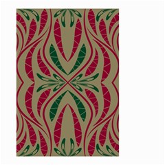 Folk Flowers Print Floral Pattern Ethnic Art Small Garden Flag (two Sides) by Eskimos