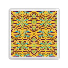 Folk Flowers Print Floral Pattern Ethnic Art Memory Card Reader (square) by Eskimos