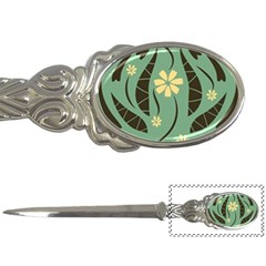 Folk Flowers Print Floral Pattern Ethnic Art Letter Opener by Eskimos