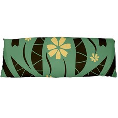 Folk Flowers Print Floral Pattern Ethnic Art Body Pillow Case (dakimakura) by Eskimos