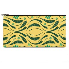 Folk Flowers Print Floral Pattern Ethnic Art Pencil Case by Eskimos