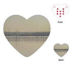 Grande Stream Landscape, Flores-soriano, Uruguay Playing Cards Single Design (heart) by dflcprintsclothing