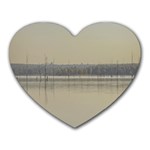 Grande Stream Landscape, Flores-soriano, Uruguay Heart Mousepads Front