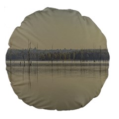 Grande Stream Landscape, Flores-soriano, Uruguay Large 18  Premium Round Cushions by dflcprintsclothing