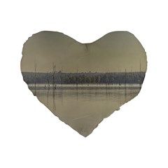 Grande Stream Landscape, Flores-soriano, Uruguay Standard 16  Premium Heart Shape Cushions by dflcprintsclothing