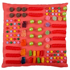 Istockphoto-1211748768-170667a Sweet-treats-candy-knolling-flatlay Backgrounderaser 20220427 131956690 Screenshot 20220515-210318 Large Cushion Case (one Side) by neiceebeazzdesigns