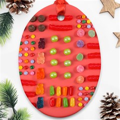 Istockphoto-1211748768-170667a Sweet-treats-candy-knolling-flatlay Backgrounderaser 20220427 131956690 Screenshot 20220515-210318 Ornament (oval) by neiceebeazzdesigns