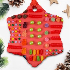 Istockphoto-1211748768-170667a Sweet-treats-candy-knolling-flatlay Backgrounderaser 20220427 131956690 Screenshot 20220515-210318 Ornament (snowflake) by neiceebeazzdesigns