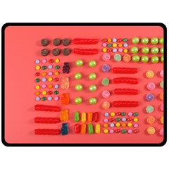 Istockphoto-1211748768-170667a Sweet-treats-candy-knolling-flatlay Backgrounderaser 20220427 131956690 Screenshot 20220515-210318 Double Sided Fleece Blanket (large)  by neiceebeazzdesigns